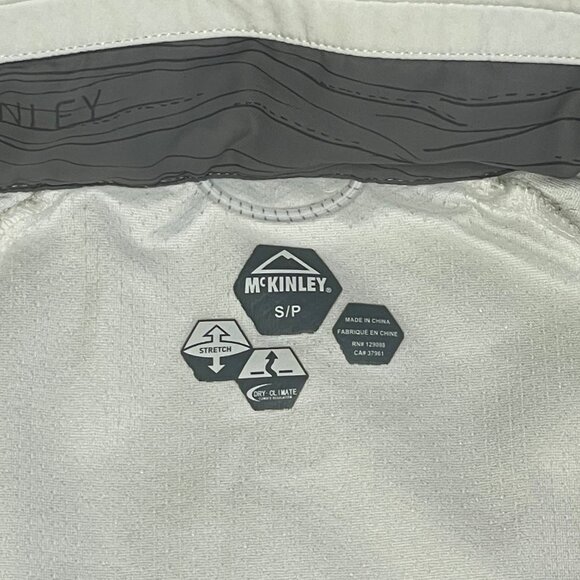 McKinley White Water-Repellent Softshell Coat – Size Small - Picture 4 of 8